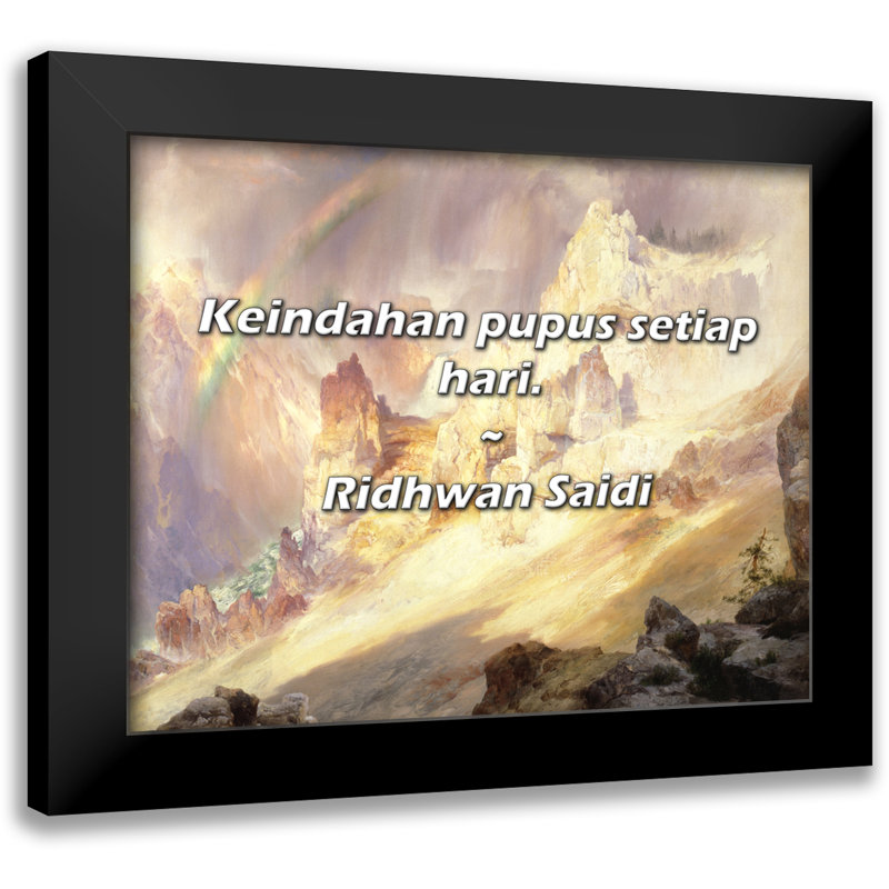 Citation de Ridhwan Saidi: Keindahan pupus setiap hari.
