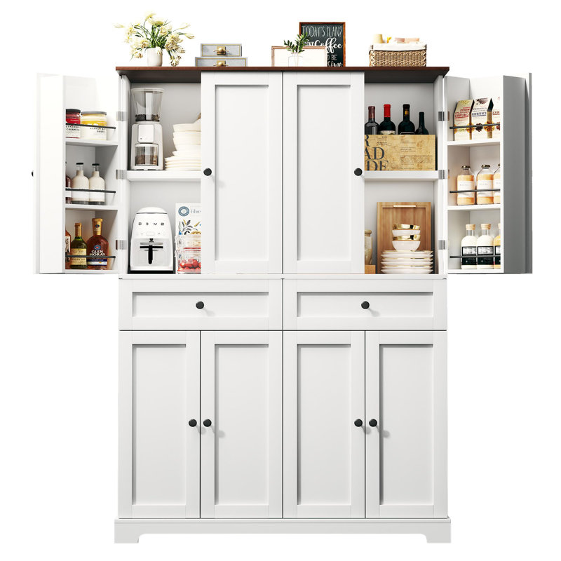 Garde-manger 71 po avec 8 portes et 2 tiroirs