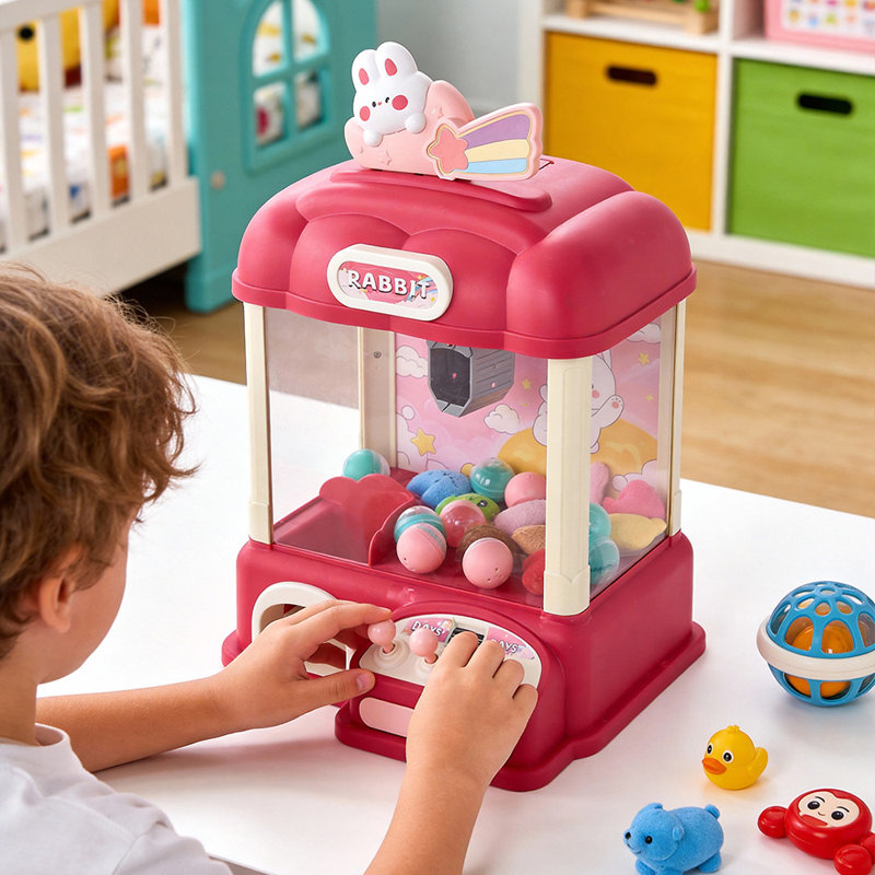 Kids Grabbing Clip Claw Machine