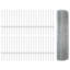 Vidaxl Fence With Posts Steel-116797927-116797928