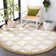 Ammundsen Geometric Ivory/Light Green Area Rug