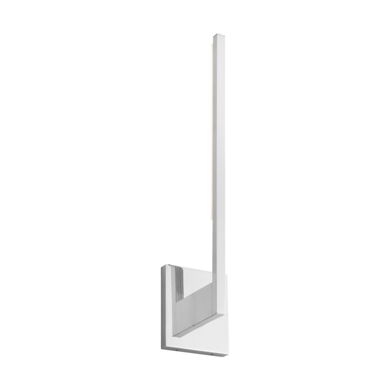 Klee 1 - Light LED Armed Sconce, Polished Nickel