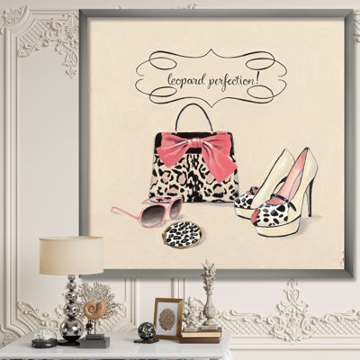 Cadre photo « glam style sacs ii », reproduction sur toile