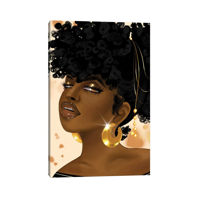 Khadijah Dont Need Ya by Zola - Print on Canvas, Wrapped Canvas, 45.72cm H x 30.48cm W x 1.91cm D
