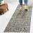 Shaemus Bohemian Medallion Low-Pile Machine-Washable Cream/Terra Rug-1960774415