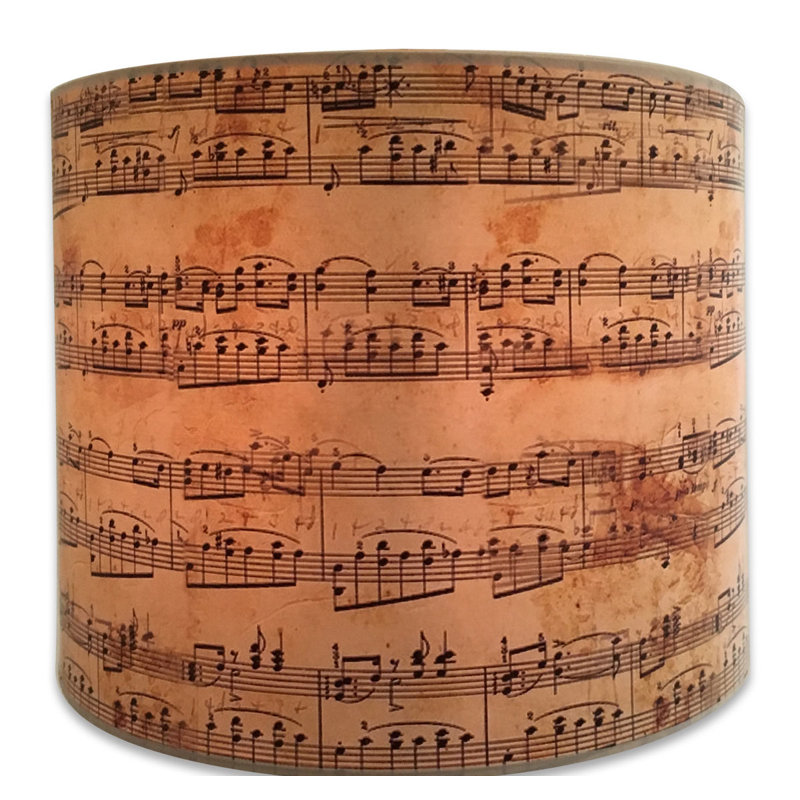 8'' H Paper Drum Lamp Shade
