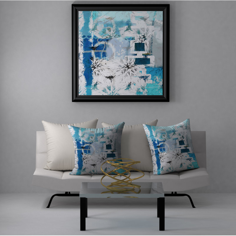 Housse d’oreiller carrée et impressionnante Juicy, 18 po x 18 po