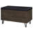 Smoked Oak 2-door Storage Bench-854957108