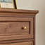 Commode simple avec rangement en noyer noir-2042342171
