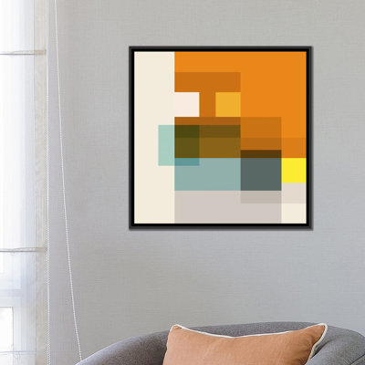 « pataphysical », impression carrée sur toile tendue