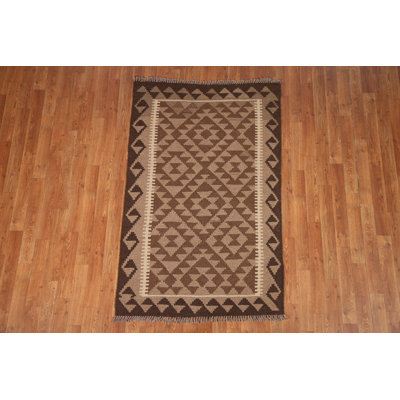 Geometric Kilim Oriental Area Rug 3x5