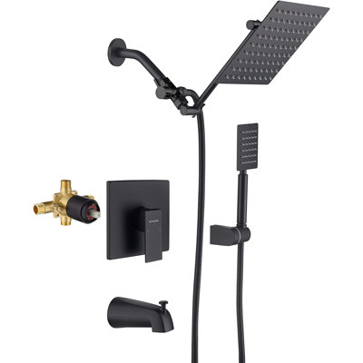 Complete Shower System with Rough in-Valve
