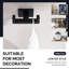 Crochet double pour salle de bain mural-55775126