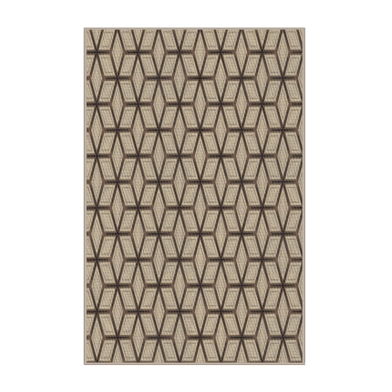 Wool Geometric Indoor Rug, Rectangle 8' x 12'