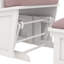 Ensemble de chaises berçantes en polyester luxueux pour chambre d'enfant et salon