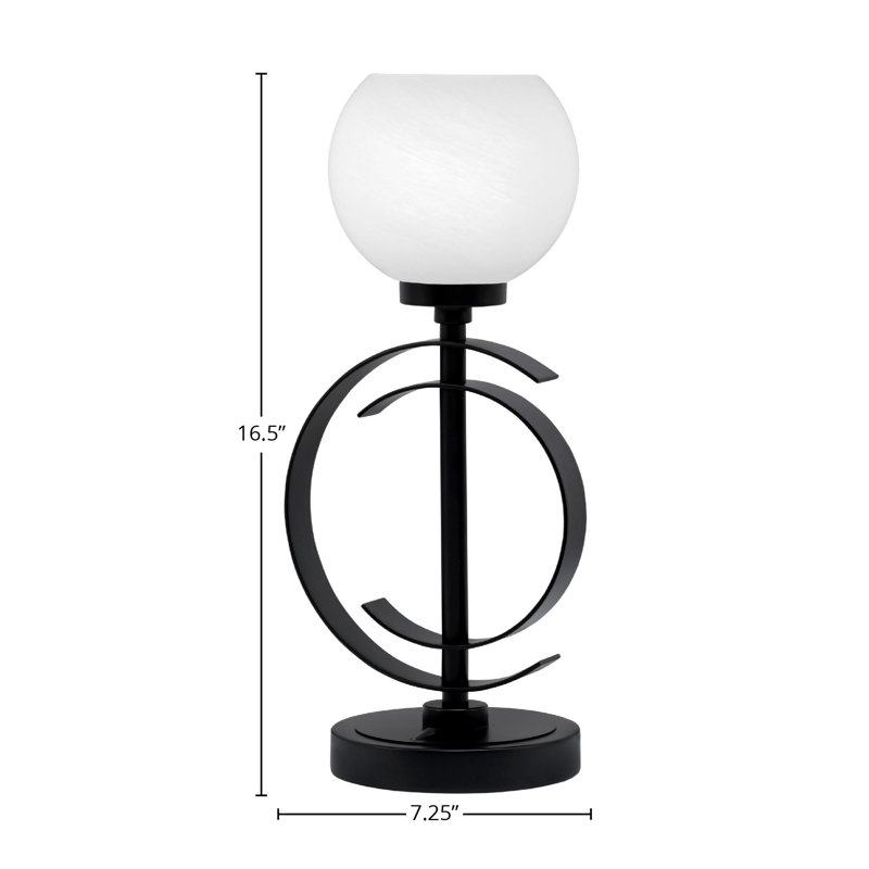 Lampe Artifore, Blanc, Noir mat