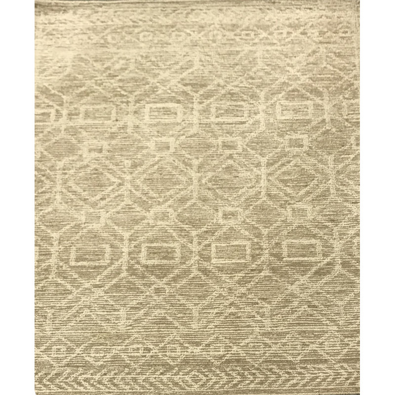 Tapis contemporain touffeté à la main Kennesaw, Rectangle 5 pi x 7 pi 6 po
