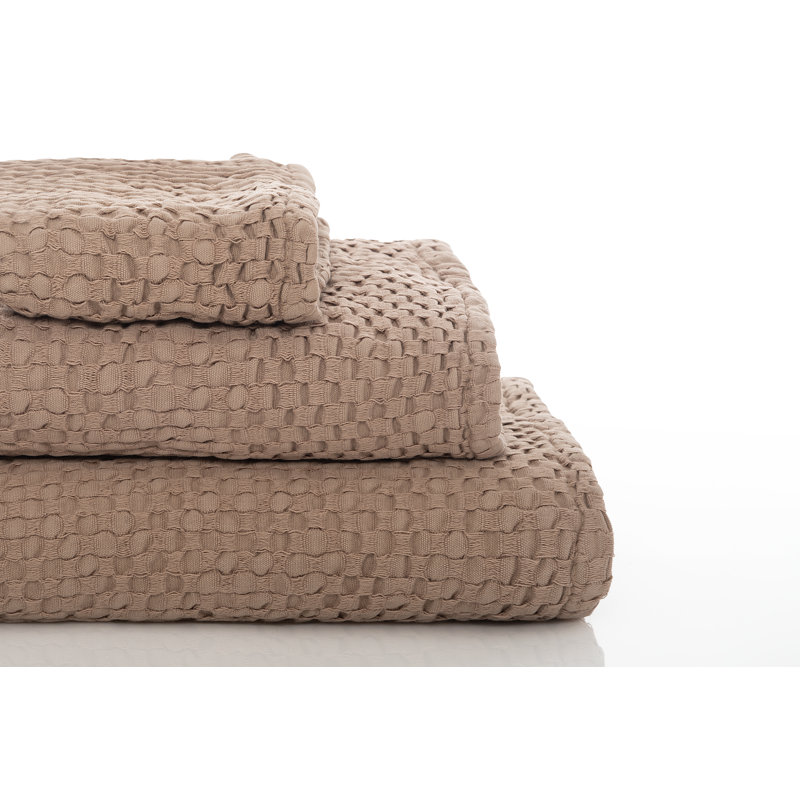 Wild Waffle Waffle Bath Sheet, Stone