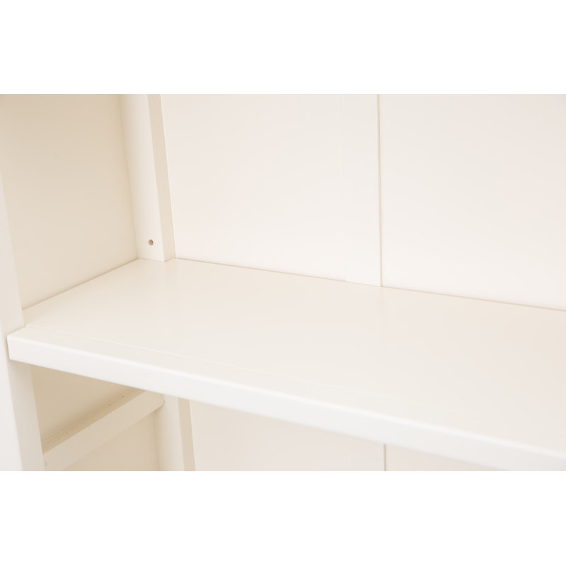 Ashford 180cm H x 90cm W Standard Bookcase, Waxed Oak