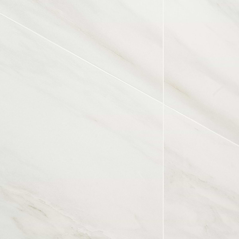 Dreamstone 24X24 Matte Porcelain Tile, Dolomite Snow Matte