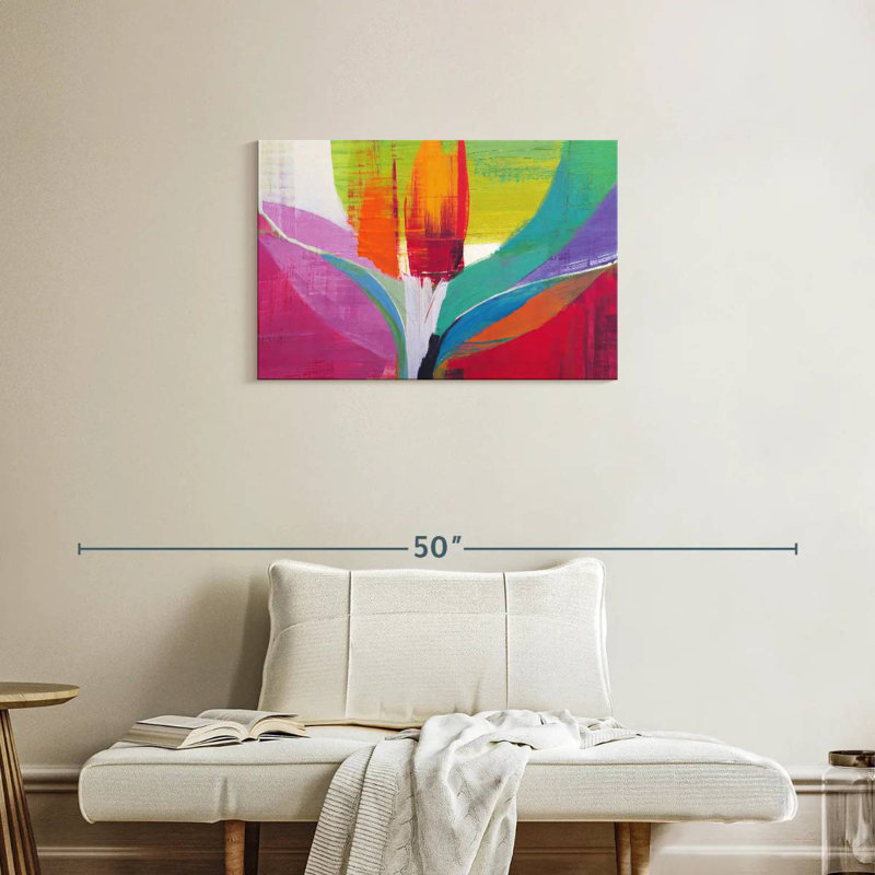 Avery Tulip Abstract, 20" H x 30" W