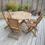 East Providence 6-Person Wooden Patio Dining Set