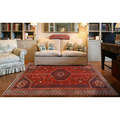 Fine Vintage Kendra Red Rug