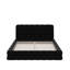 Grand lit plateforme tapissier-1043070158