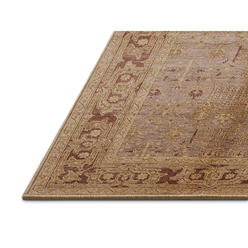 Tapis oriental brun / beige, Rectangle 6 pi x 9 pi