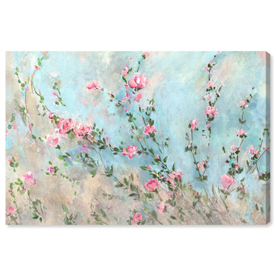 Enchanted Spring Canvas Pastel Abstract Calming Wall Art by Art Remedy