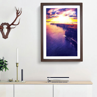 Sunset - Picture Frame Graphic Art Print