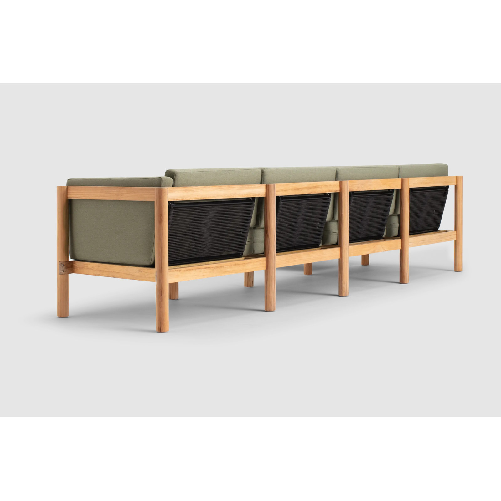 Haven 118" Sunbrella® Patio Sectional, Sunbrella Leaf, 5