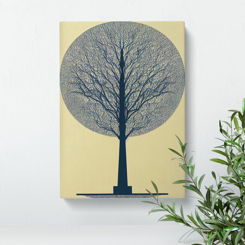 Antique Tree No.3 - Wrapped Canvas, 50cm H x 35cm W x 3cm D