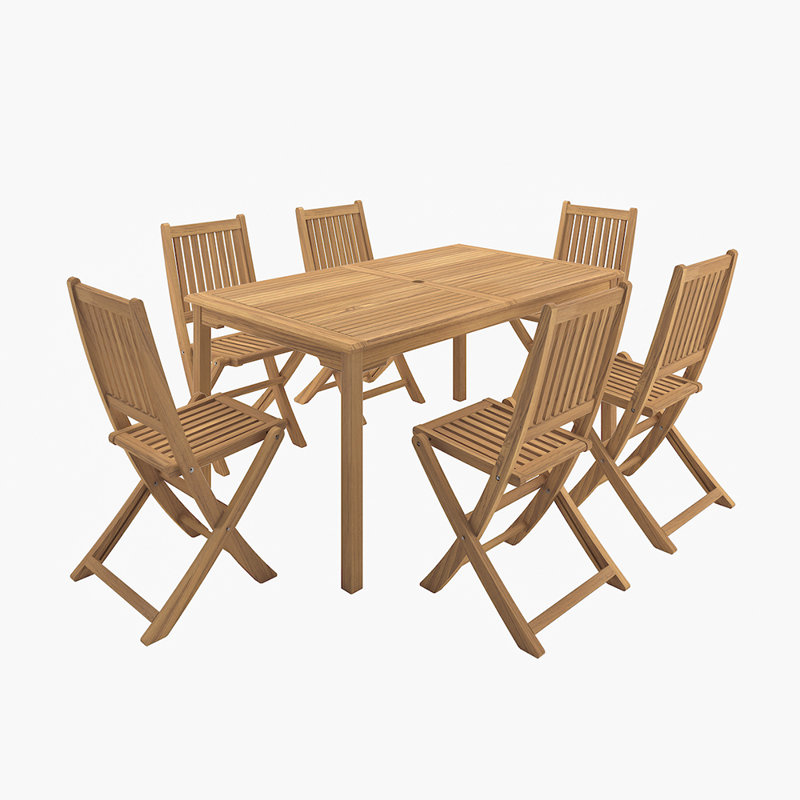 Ensemble repas 7 pièces Ervine International Home