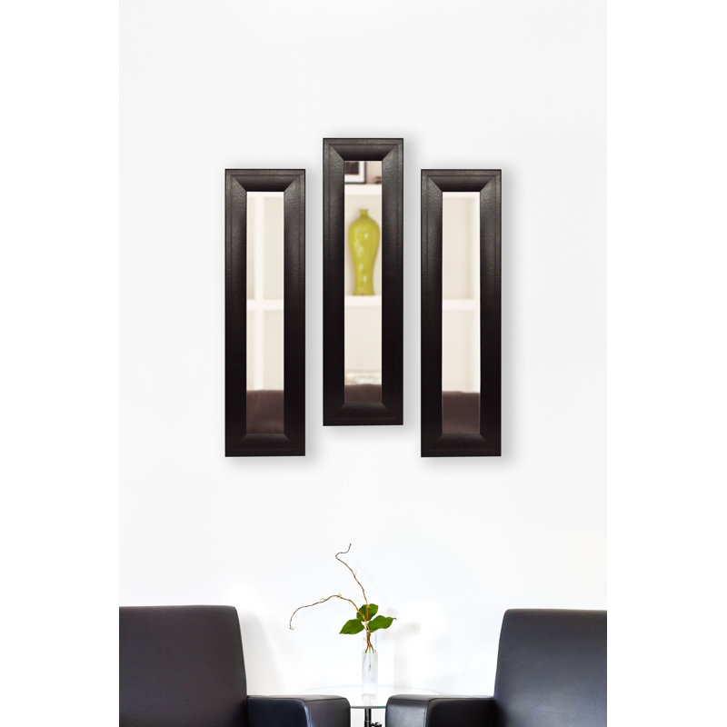 Niami Flat Wall Mirror, 39.75" H x 11.75" W