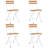 Lorimar Folding Patio Dining Side Chair