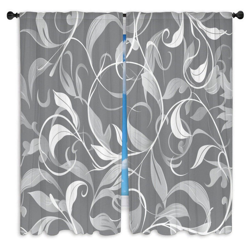 Lamay Room Darkening Curtain Pair, 56" W x 78" L