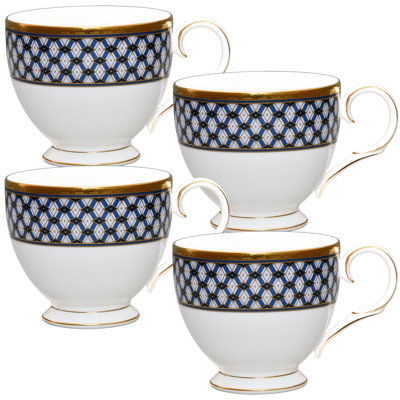 Ensemble de 4 tasses Noritake Blueshire, 7 oz.