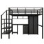 Lit mezzanine pour enfant Jarald