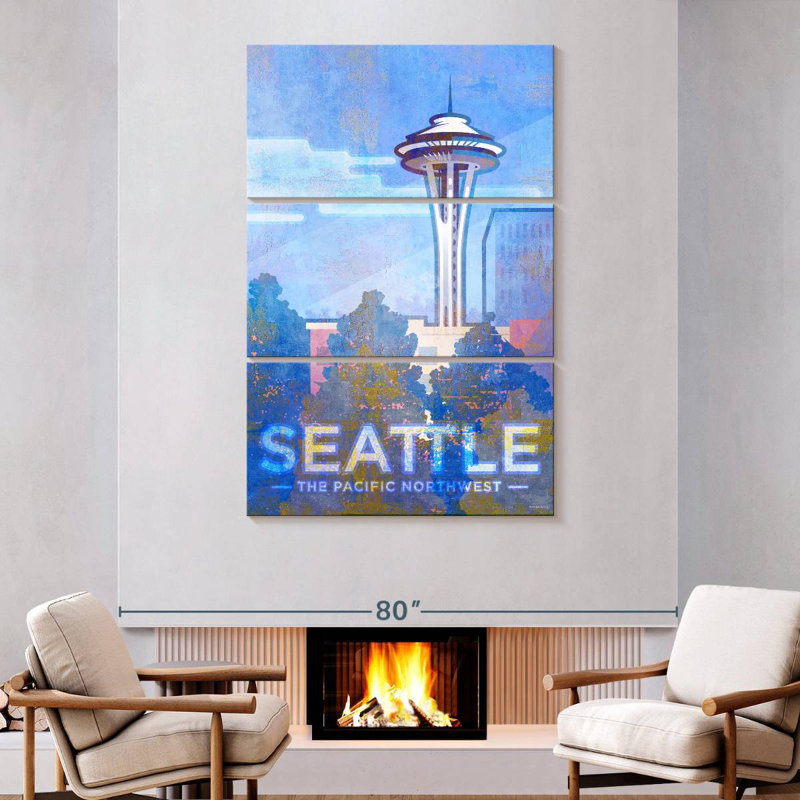 Masam Seattle I, H 74 po x l 48 po