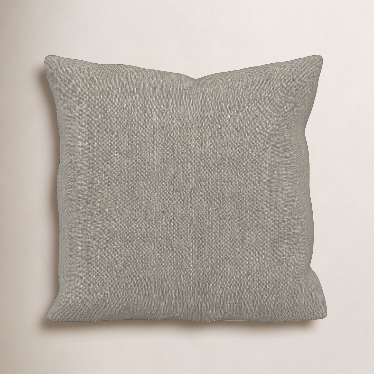 Sunbrella® Throw Pillow, Square 20", Spectrum Dove Sunbrella® Plainweave
