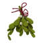 Mistletoe Holiday Shaped Ornament