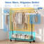 Steel Freestanding 0 - Hook Coat Rack