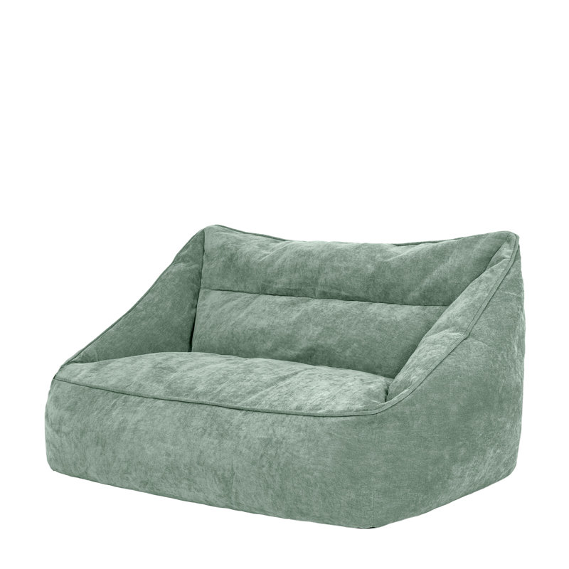 icon Cecilia Chenille Sofa Bean Bag, Green