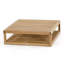 Maya Outdoor Square Teak Coffee Table