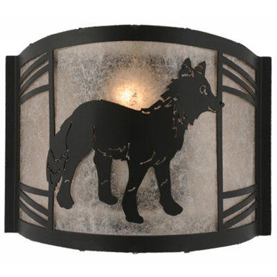 Jameer Steel Flush Mounted Sconce