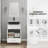 Andrais 24'' Single Bathroom Vanity with Manufactured Wood Top-879554193-879554194