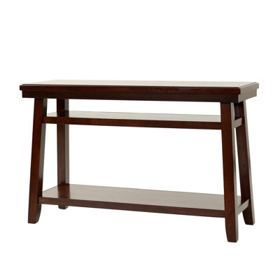 Bold Simple 1Pc Console Table Under-Table Shelf Storage Living Room Sofa Table Rubberwood Veneer