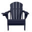 Besteiro Adirondack PEHD texture de bois pliable avec porte-gobelet-129894899