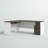 Ocke L-Shaped Executive Desk with Power Outlet-934824987